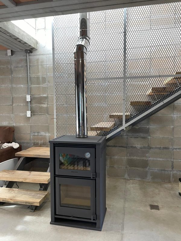 CALEFACTOR ALTA GAMA FORNO 540 CON HORNO- 120 M2 - Image 5