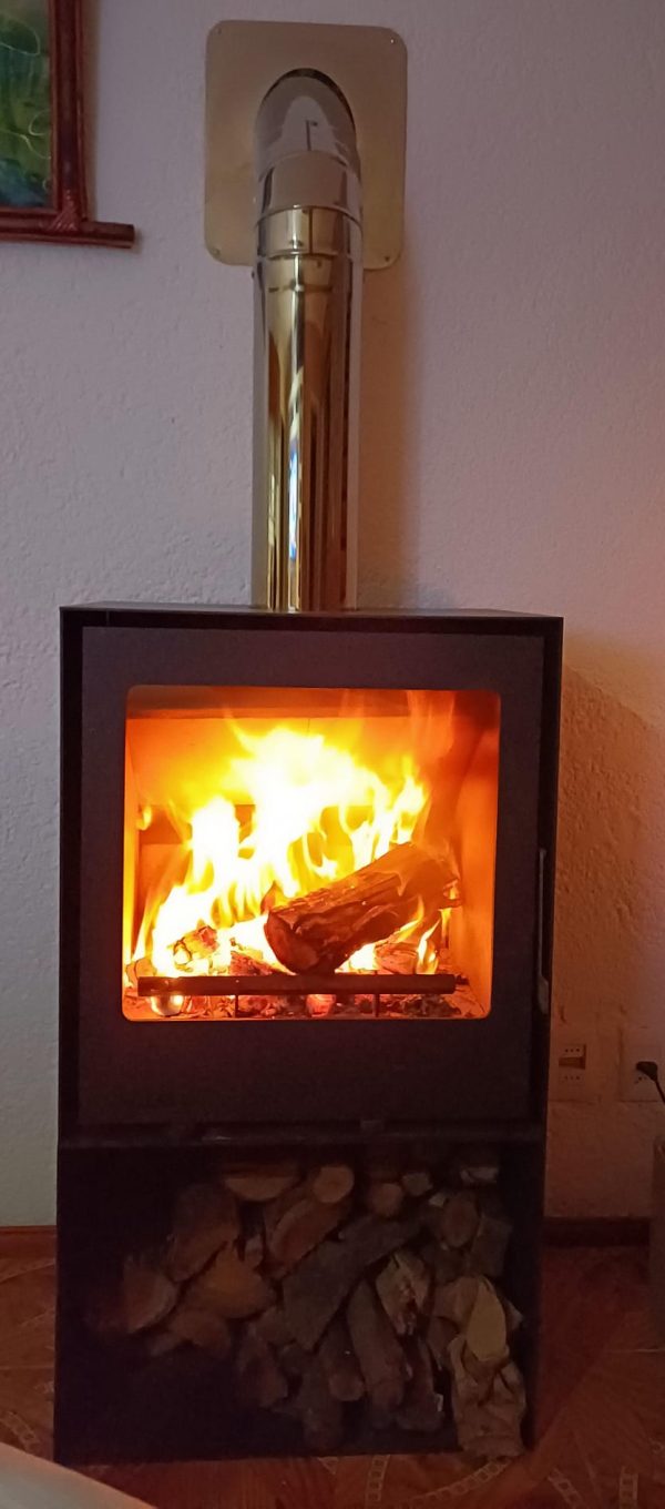 CALEFACTOR NUEVA TRIA PREMIUM 9.5 KW, CON LEÑERO - Image 2