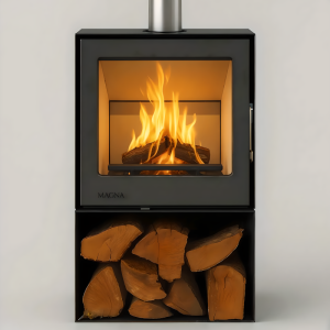 CALEFACTOR NUEVA TRIA PREMIUM 9.5 KW, CON LEÑERO
