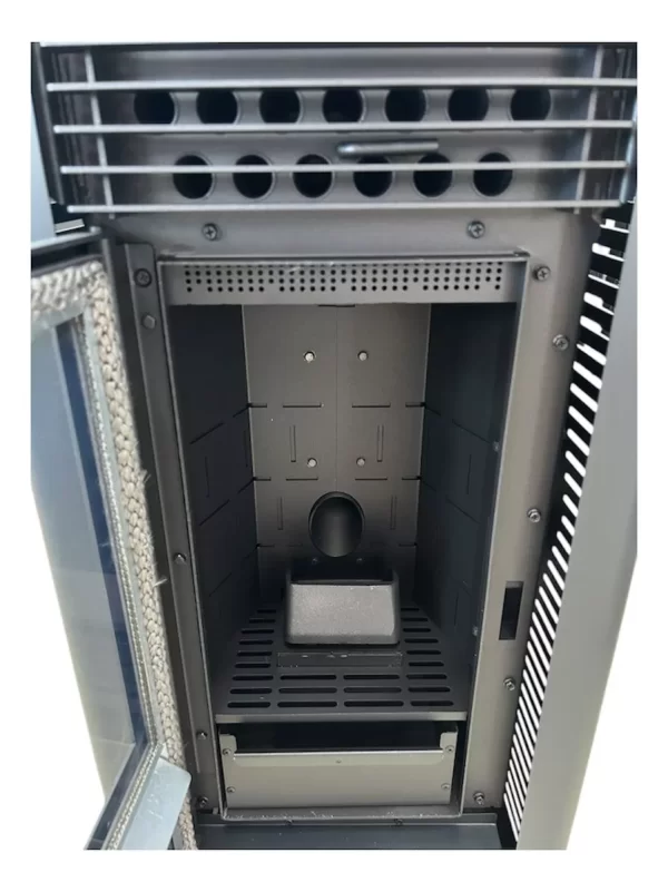 Calefactor A Pellet 11kw 110m2 + Kit De Caños pared - Image 3