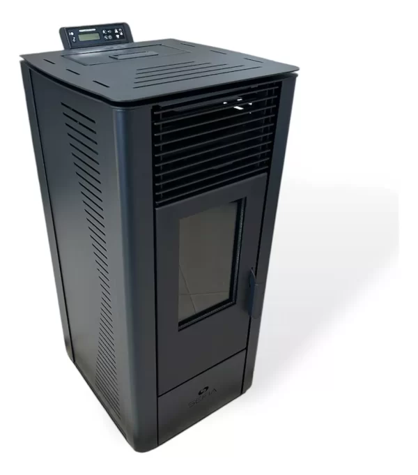 Calefactor A Pellet 11kw 110m2 + Kit De Caños pared - Image 4