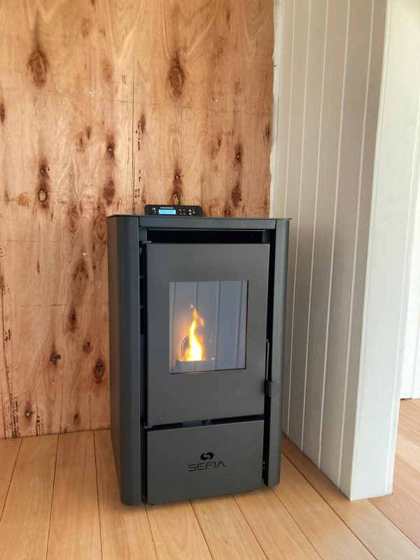 Calefactor A Pellet 7kw 75m2 + Kit De Caños pared de obsequio - Image 6