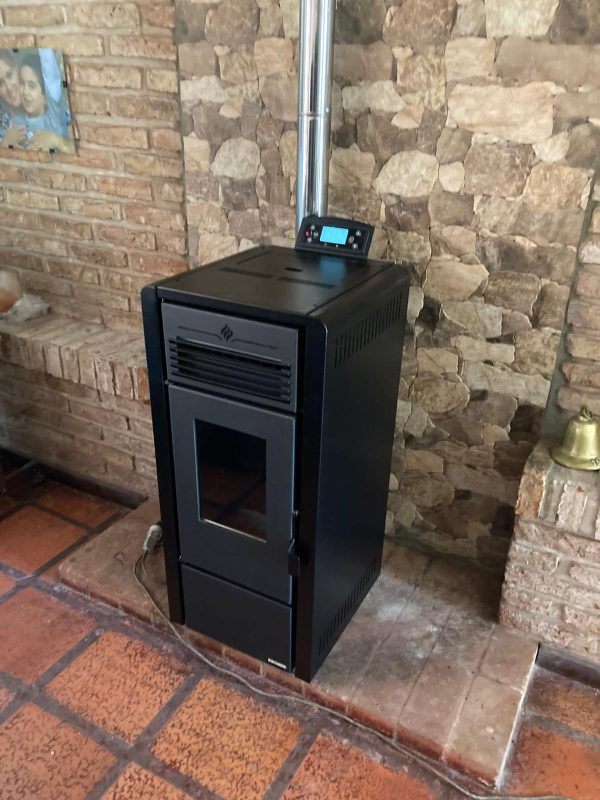 Estufa a Pellet 10 Kw + kit pared +Wi-Fi + aspiradora de obsequio - Image 11