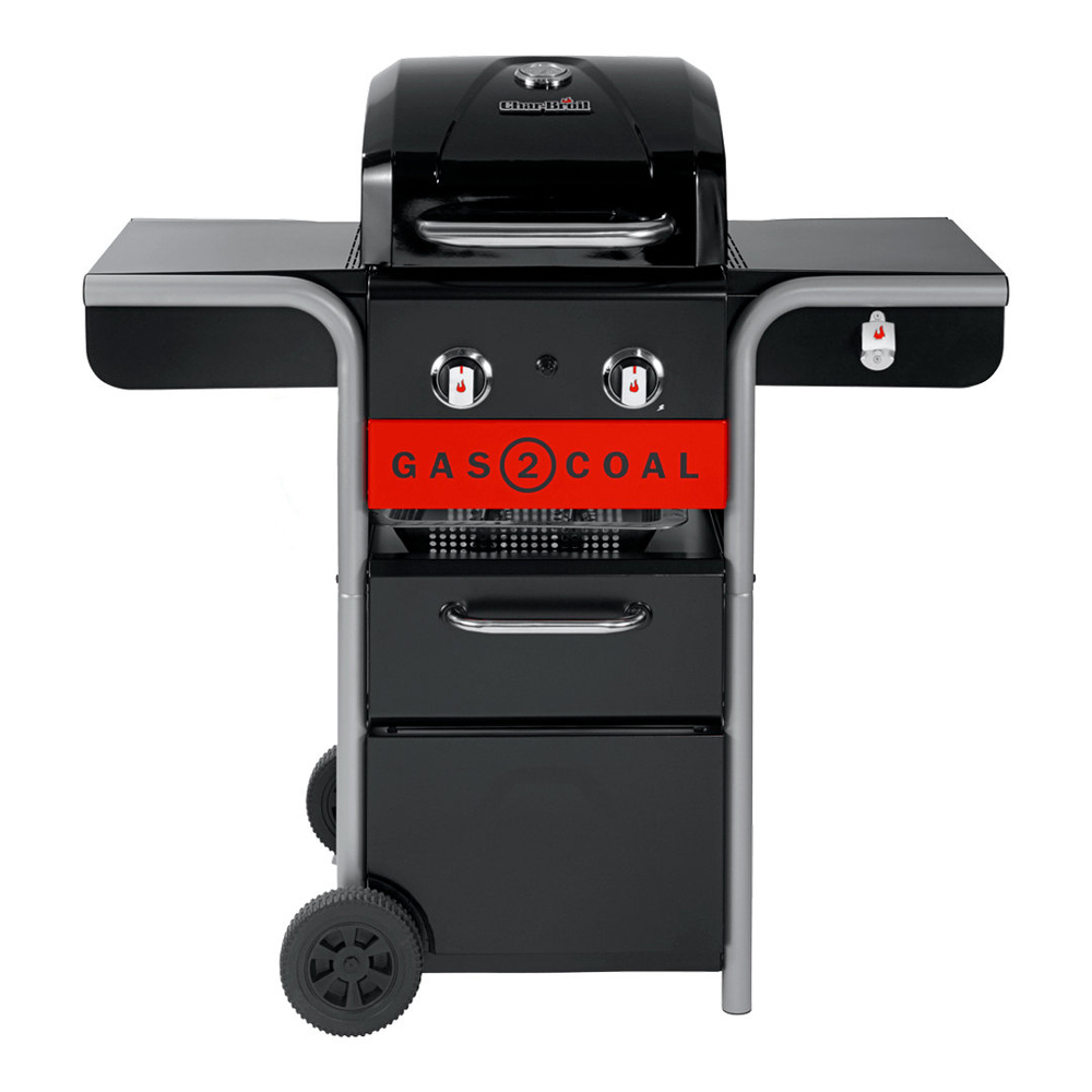 Barbacoa Híbrida Gas + Carbón Char Broil 2 quemadores