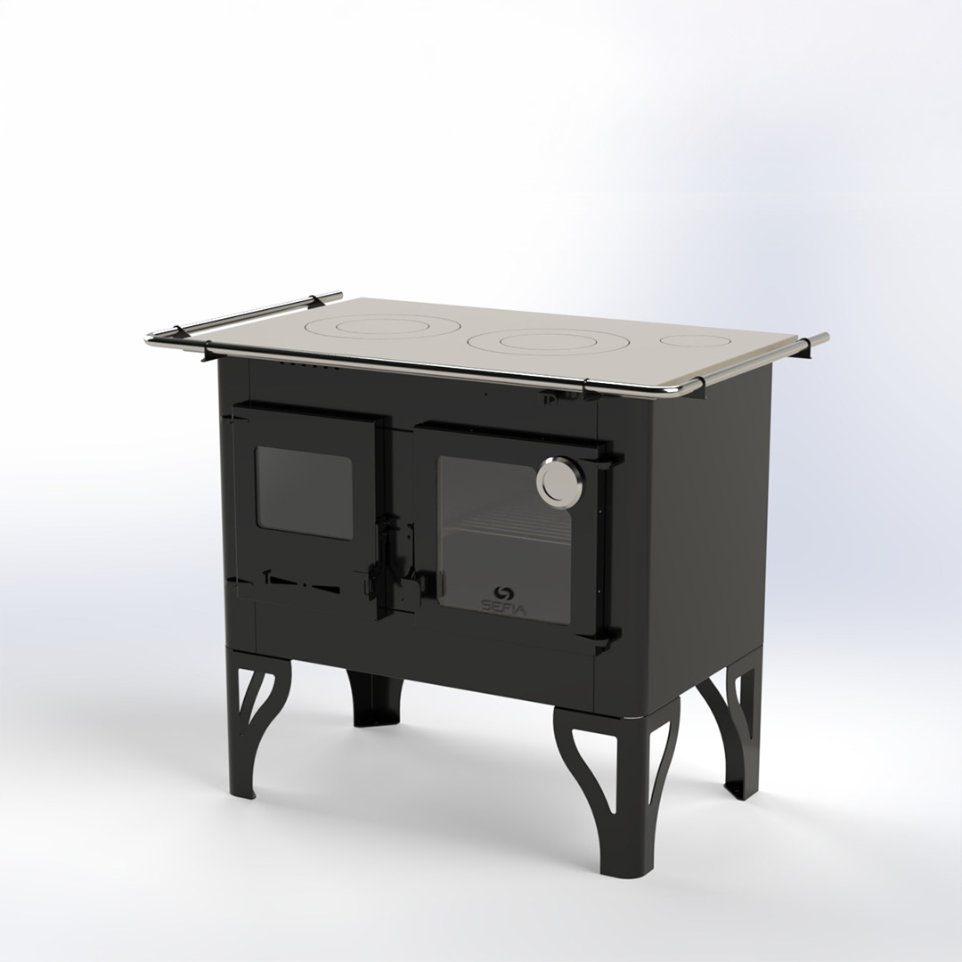 Cocina a leña calefactor ALICANTE - Image 3