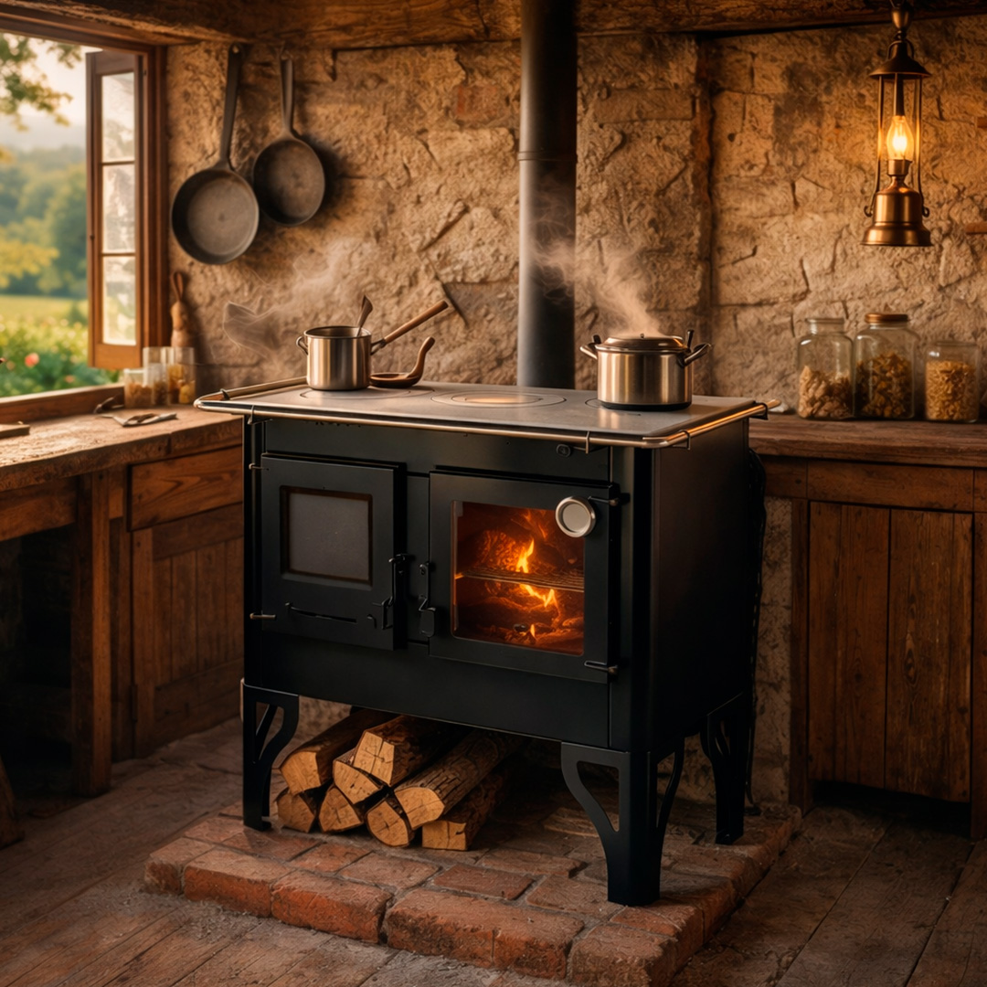 Cocina a leña calefactor ALICANTE - Image 6