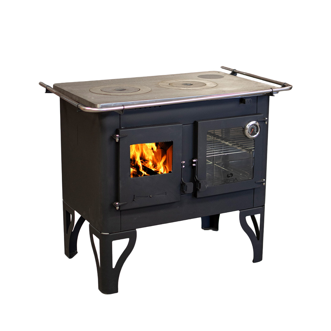 Cocina a leña calefactor ALICANTE