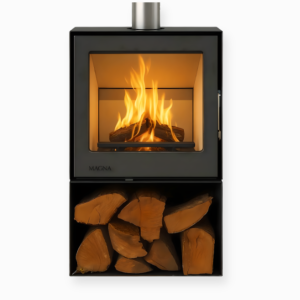 CALEFACTOR NUEVA TRIA PREMIUM 9.5 KW, CON LEÑERO