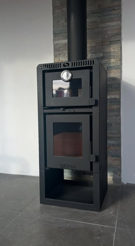 CALEFACTOR CON HORNO ALMERIA- 90 m2 - Imagen 4