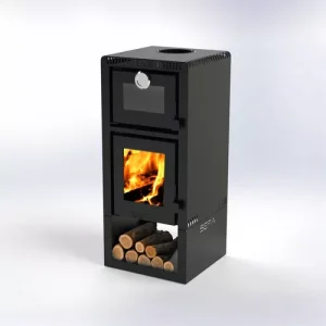CALEFACTOR CON HORNO ALMERIA- 90 m2