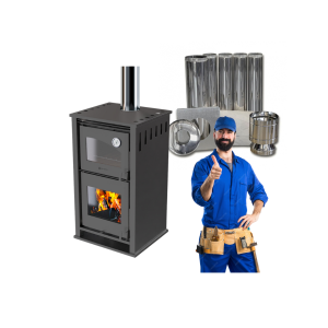 PROMO FORNO 520 CON HORNO+ KIT TECHO + INSTALACION