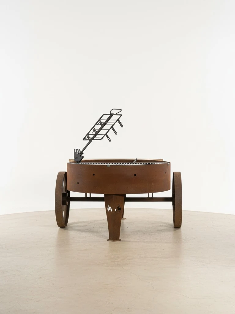 FOGON completo EROS 135 cm - Acero de Corten - Imagen 9