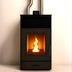 Estufa a Pellet A++ Frida 10 Kw Canalizable a distancia