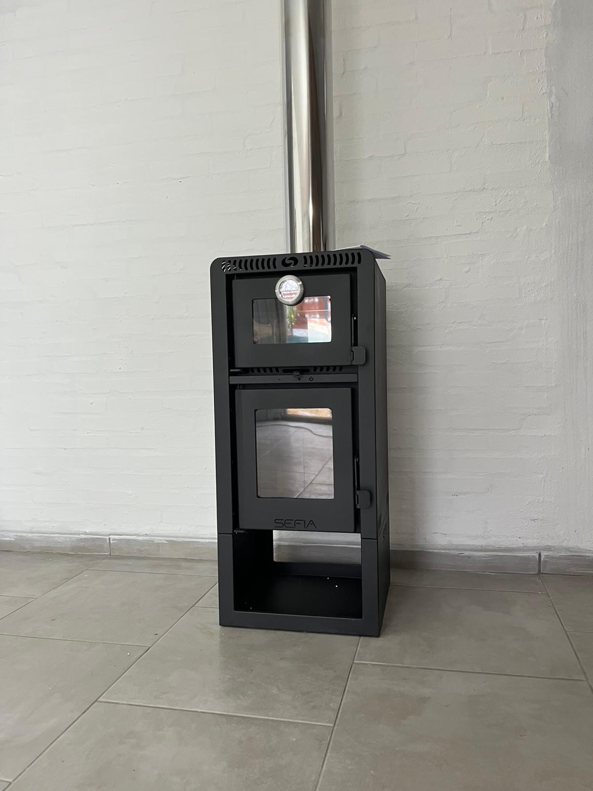 CALEFACTOR CON HORNO ALMERIA- 90 m2 - Imagen 2