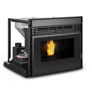 Estufa Insertable A Pellets 11 KW Carga Frontal A+ - Energy