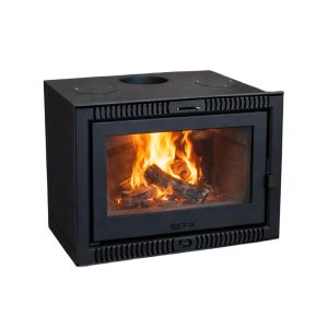 Insertable Premium a leña modelo Ibiza