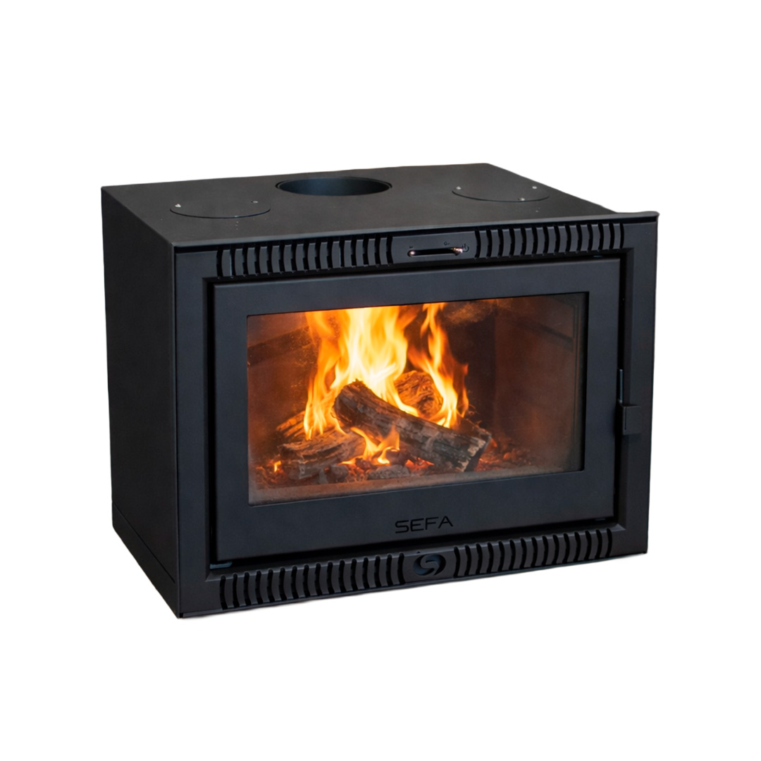 Insertable Premium a leña modelo Ibiza