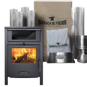 PROMOCION CALEFACTOR ANDES CON HORNO INCLUYE KIT COMPLETO