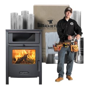PROMOCION CALEFACTOR ANDES CON HORNO+ KIT TECHO + INSTALACION