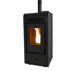 Estufa a Pellet 8 Kw + kit pared +Wi-Fi
